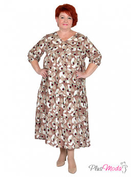 Платье Модель №1529 размеры 44-84 - Plusmoda фото 12
