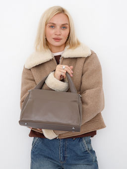 Сумка 0650CH gray Polina&Eiterou