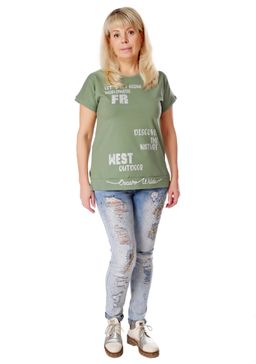 Футболка Свайп фисташка