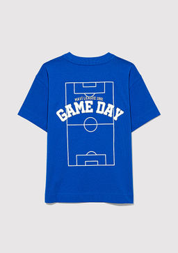 Game Day Bask?l? Mavi Tisort  фото 4