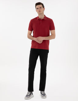 Nar _i_e_i Slim Fit K_vr_lmaz Polo Yaka Basic Ti__rt - Pierre cardin фото 4