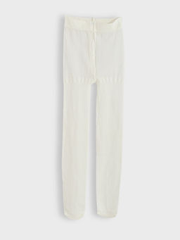 Kendinden Desenli K?z ?ocuk K?lotlu ?orap 2li