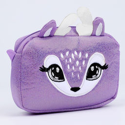 Сумка детская на молнии, длинный ремень, цвет фиолетовый - NAZAMOK KIDS фото 7