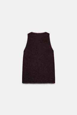 SOFT SLEEVELESS TOP - Zara фото 8