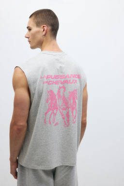 Camiseta de deporte DryMove sin mangas Loose Fit - H&m фото 6