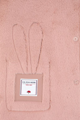 K_z _ocuk A__k Pembe Deri Ceket - U.s. polo assn фото 4