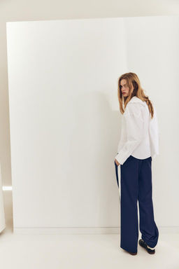 SATIN TROUSERS WITH SIDE STRIPES - Zara фото 6