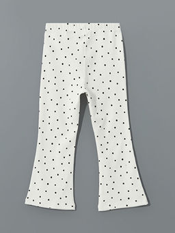 Beli Lastikli Puantiyeli K?z ?ocuk Tayt - Waikiki фото 3