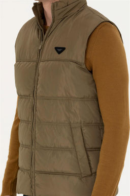 Мужской жилет цвета хаки Неожиданная скидка в корзине - U.s. polo assn фото 6