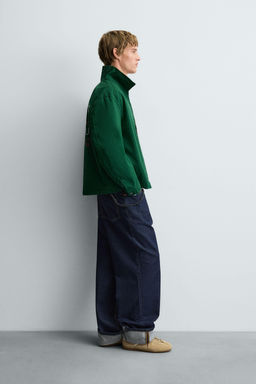 EMBROIDERED ZIP-UP JACKET - Zara фото 4