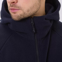 RODOS Толстовка на молнии мужская флис М-322 Черный  фото 20