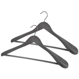 Набор вешалок дерев., 2 шт., с расшир. плеч., 44.5*23*5.8 см, JAPANESE WHITE, шт - Valiant фото 15