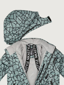 Костюм 7з3125 полынь/черный