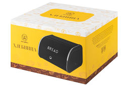 Хлебница 30*26*17,5 см BREAD, черная - Elan gallery фото 9