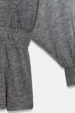 TOP MANGA MURCI?LAGO VOLANTE / Gris vigor? - Zara фото 7