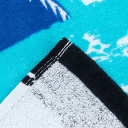 Полотенце LoveLife Акулы 70х140 см, велюр/махра 340гр/м2, 100% хлопок  фото 4