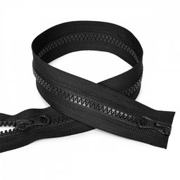 Молния Mzip трактор №5 2 замка усил.зв., 90см, цв.F322 черный уп.1шт