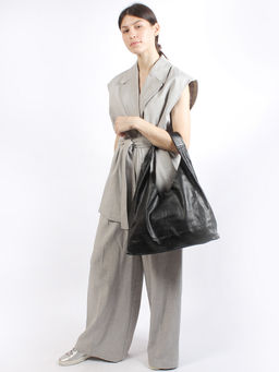 LACCOMA сумка НИ8150-черный натуральная кожа  фото 2