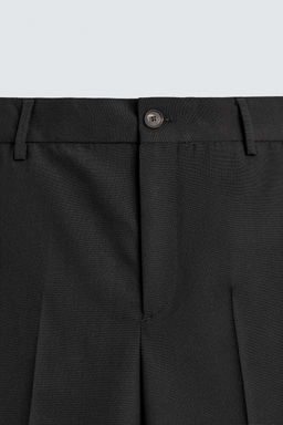 PANTAL?N TRAJE 100% LANA LIMITED EDITION / Negro - Zara фото 7