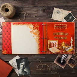 Родословная книга «Семейные традиции», 58 листов, 30 х 30 см