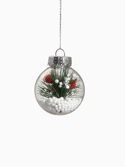 Ёлочные игрушки Зимняя музыка, шары новогодние, d=6 см, набор 12 шт., ёлочка, золото - Зимнее волшебство фото 7