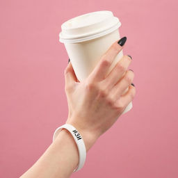 Силиконовый браслет Изи стандарт, цвет белый, 20 см - Simaland фото 2