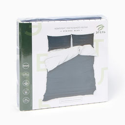 Постельное бельё Этель 2 сп Stripes: blue, 175х215см, 200х214см, 50х70см-2 шт, перкаль,114 г/м2 фото 5