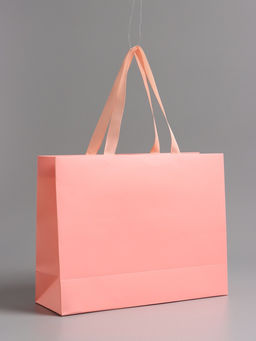 Пакет подарочный ламинированный горизонтальный «Розовый», 32×25×11 см