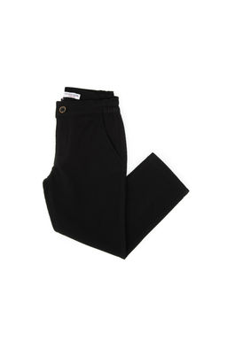 Erkek _ocuk Siyah Kanvas Pantolon Sepette S_rpriz _ndirim