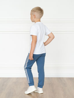 Штанишки детские джинс с лампасами