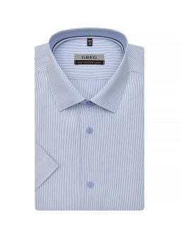 Сорочка мужская короткий рукав GREG 211/201/45018/1p