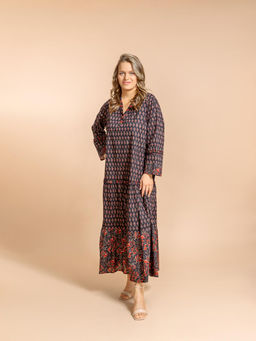 Платье (хлопок) №25-585-3 - Ганг фото 2