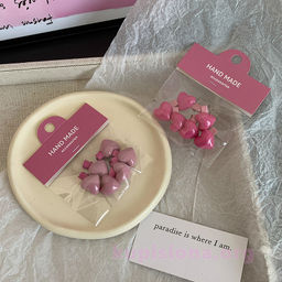 Набор заколок для волос Pink hearts - Купи слона фото 3