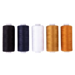 Нитки 20s/2 Gamma / Micron Джинсовая строчка 183 м 200 я 5 шт ассорти