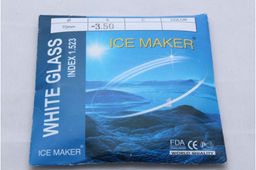 Линзы WHITE GLASS (ICE MAKER) ДИАМ.70мм. 1,523 (стекло)
