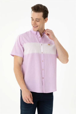 U. S. Polo Assn Мужская рубашка с коротким рукавом Magnolia - U.s. polo assn фото 9