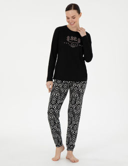 Siyah Pijama Tak_m_