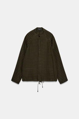 ZW COLLECTION CHECK SHIRT - Zara фото 6