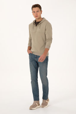 Erkek A__k Haki Sweatshirt - U.s. polo assn фото 5