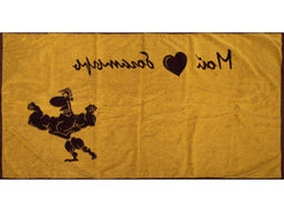 6с102.413ж1 Мой богатырь (т.фиолет) Полотенце махровое 81х160см