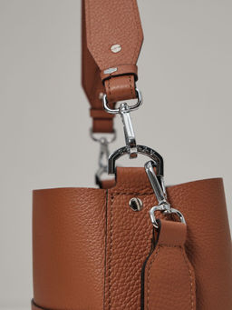 Сумка кожаная на плечо Azaro 30868 коричневый