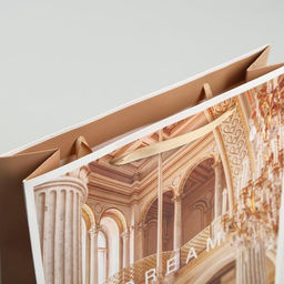 Пакет ламинированный вертикальный Dream, M 26 30 9 см - Дарите счастье фото 3