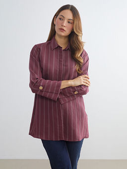 ?izgili Kad?n G?mlek Tunik