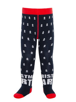 CONTE-KIDS Колготки детские новогодние т.синий - Conte elegant фото 2