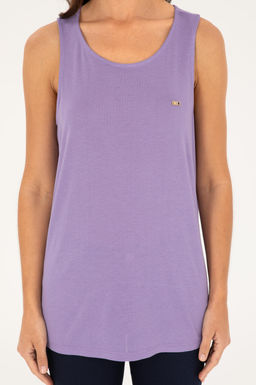 U. S. Polo Assn / Женская сиреневая футболка - U.s. polo assn фото 6