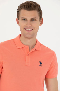 Мужская базовая футболка Salmon - U.s. polo assn фото 2