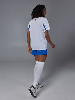 Футбольная форма KELME Short-Sleeved Football Suit (White/Blue)