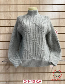 Свитер женский с высоким горлом - Bruno фото 3