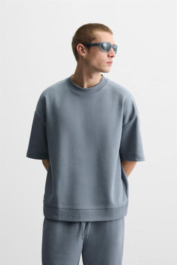 INTERLOCK TEXTURED SWEATSHIRT - Zara фото 10