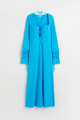 Vestido cut-out con escote halter